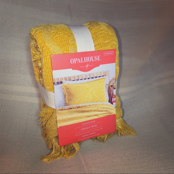 Opalhouse Bedding Opalhouse Standard Yellow Sham Poshmark